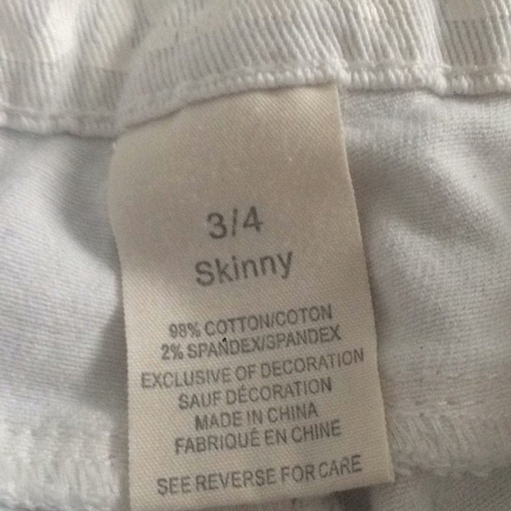 White Skinny Jeans Worn Once!